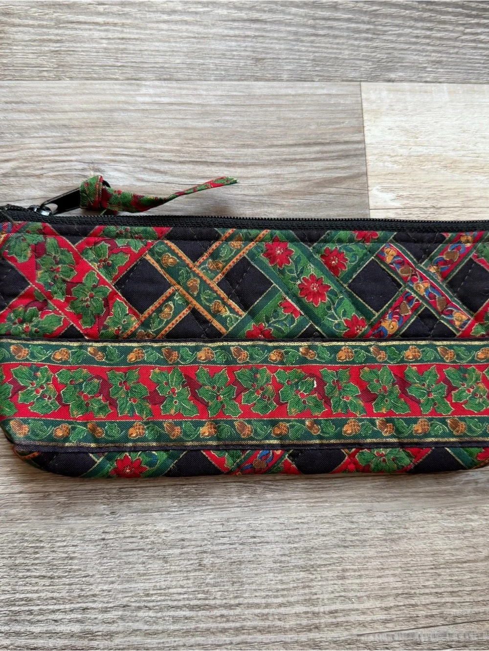 Vintage Vera Bradley Noel Christmas Zipper Pouch